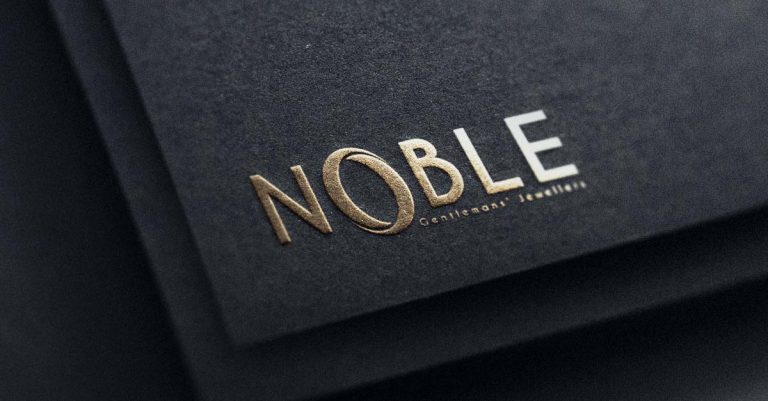 Noble Gentleman’s Jewelers Logo Design