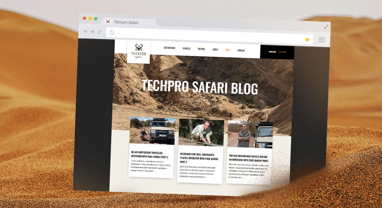 Blog Landing Page