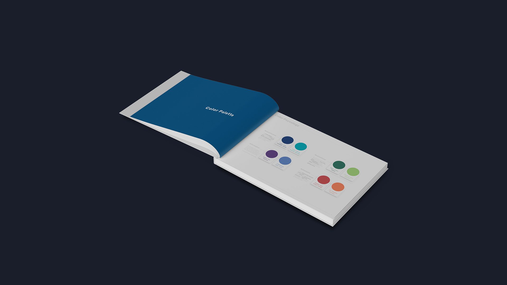 Altalix Corporate Identity Design Solid Color Palette Application
