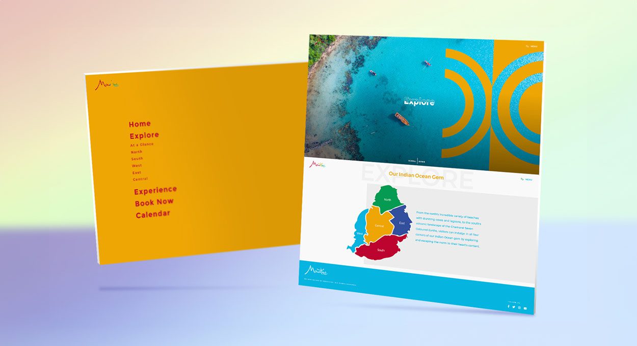 Explore Mauritius Interactive map