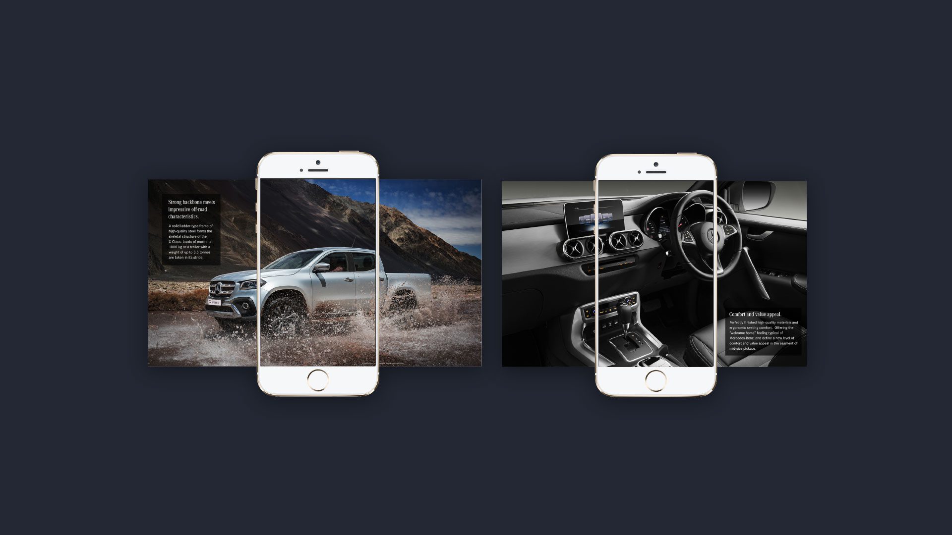 Mercedes Benz X-Class Launch Canvas Ads