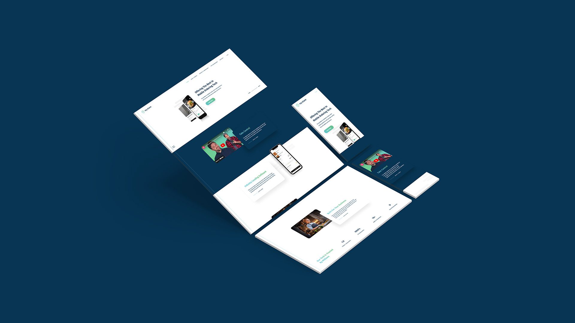 myeLane Website Design Project Home Page