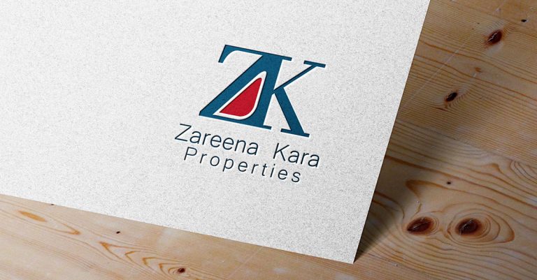 Zareena Kara Properties Logo Design