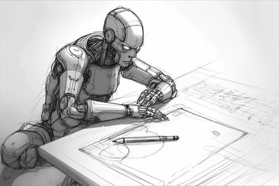 How to use AI in Graphic Design Blog Post Idea Generation Example